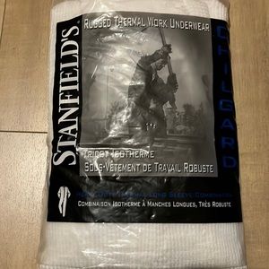 Stanfield’s thermal One Piece Union Suit. White men’s medium